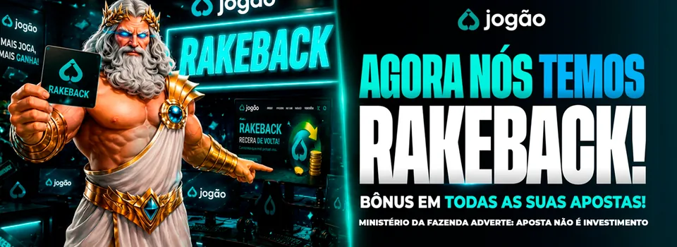 Rakeback da Jogão